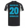 Bayer Leverkusen Alejandro Grimaldo #20 3rd Trikot 2024-25 Kurzarm